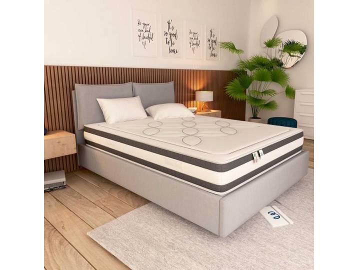 Matelas ADORABLE TOP 140x190 cm - Epaisseur 30 cm -Mousse à Mémoire de forme- 2 personnes