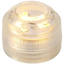 Casativo, LED Kerzen, 16er-Set LED-Teelichter warmweiss, IP68 wasserdicht für Pool, Badewanne, Dekoschale, Unterwasser-Lic (16x)