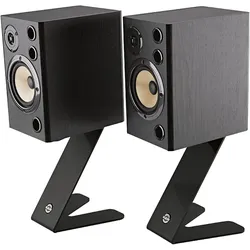 K&M Z-Stand (Ständer, Nicht beweglich), Lautsprecher Ständer + Wandmontage, Schwarz
