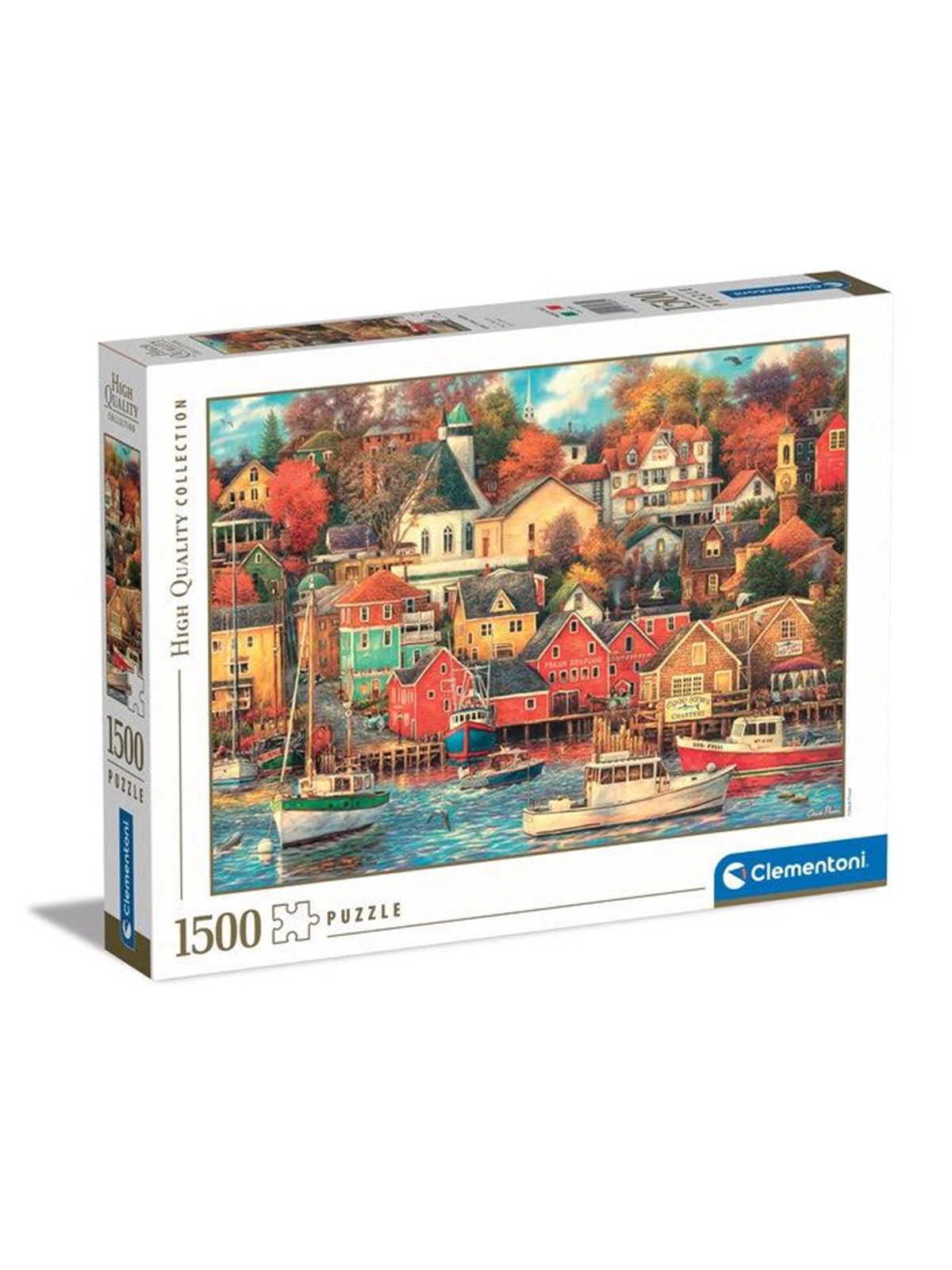 Clementoni Puzzle HQC Good Time Harbor, 1500-teilig