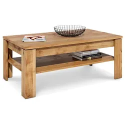 Elfo Couchtisch Tabea Holz Braun Wildeiche