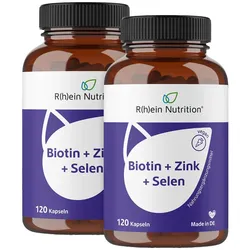 Sparset Biotin + Zink + Selen 2X120 St