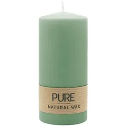 PURE Natural Wax Kerze - Smaragd 130x60