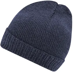 Strickmütze "MB7111" Basic - denim-melange