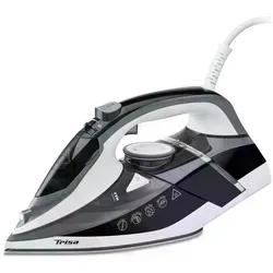 Trisa Professional Steam i6242, Bügeleisen, Grau, Schwarz, Weiss