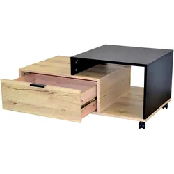 Möbel Direkt Online, Couchtisch + Beistelltisch, Corry (50 x 90 x 40 cm)