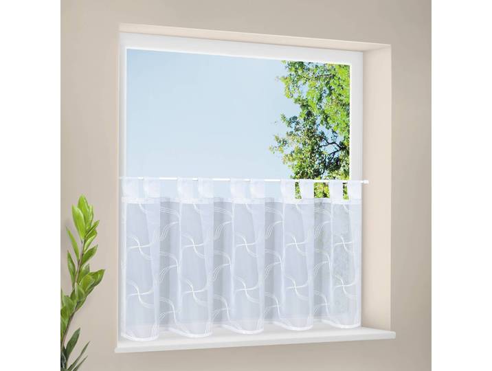 Brise-bise Theodor 150 x 50cm Blanc