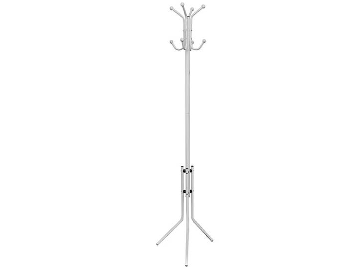 Portemanteau sur pied métal blanc