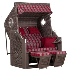 Strandkorb CLIFF XL (BHT 130x160x80 cm) - BHT 130x160x80 cm
