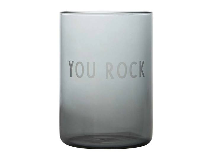 Design Letters Verre favori Design Letters 35 cl You rock-black