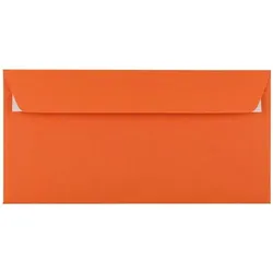Elco, Briefumschlag, Briefumschläge Color DIN lang ohne Fenster orange haftklebend 250 St. (C5/6, DL, 250x)