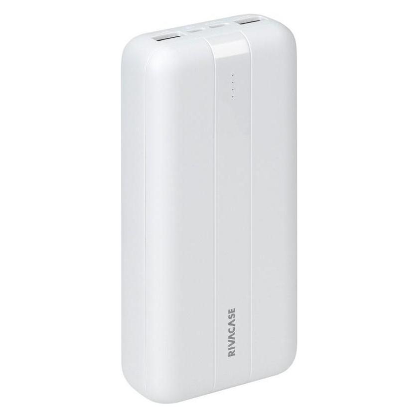 Rivacase VA2081 power bank Lithium Polymer (LiPo) White (20000 mAh, 10 W, 74 Wh) (VA2081)