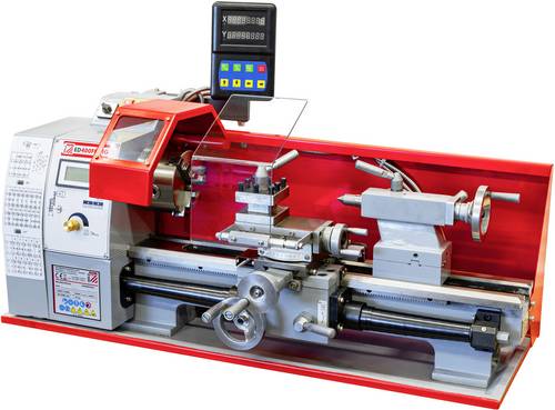 Holzmann Maschinen ED400FDDIG_230V Metall Drehmaschine 450/630W