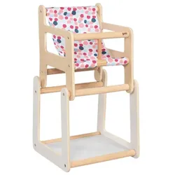 GOKI Puppenhochstuhl mit Tisch 2in1