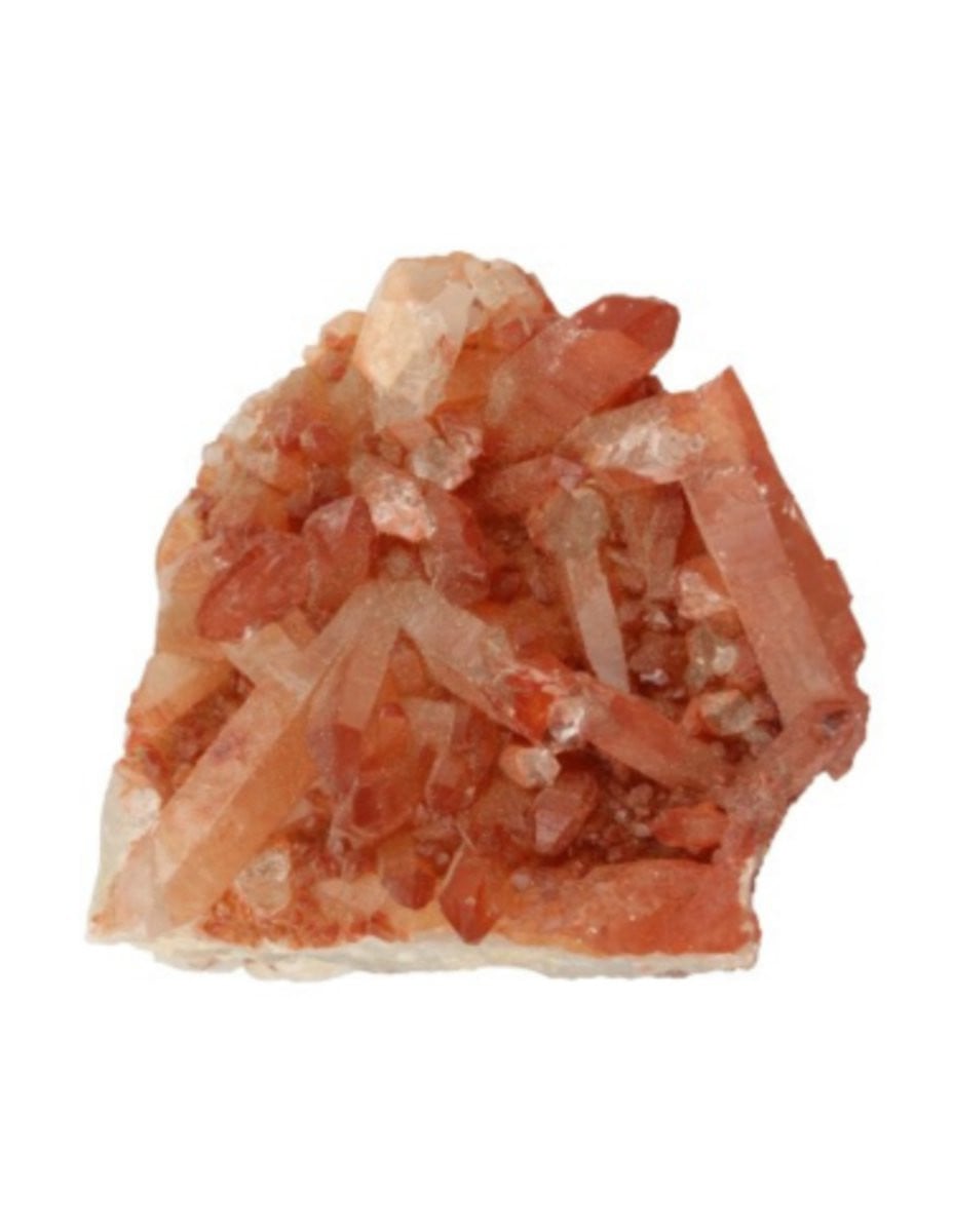 Rood Bergkristal ruw 70-100 gram