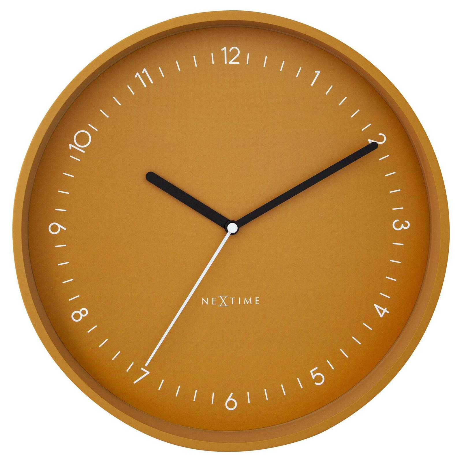 NeXtime Berlin Wandklok - Geel - 30 cm - Analoog