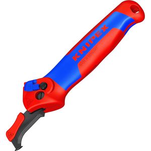 Knipex Abmantelungsmesser 16 50 145 SB, 146mm, mit Gleitschuh und Ratschenfunktion