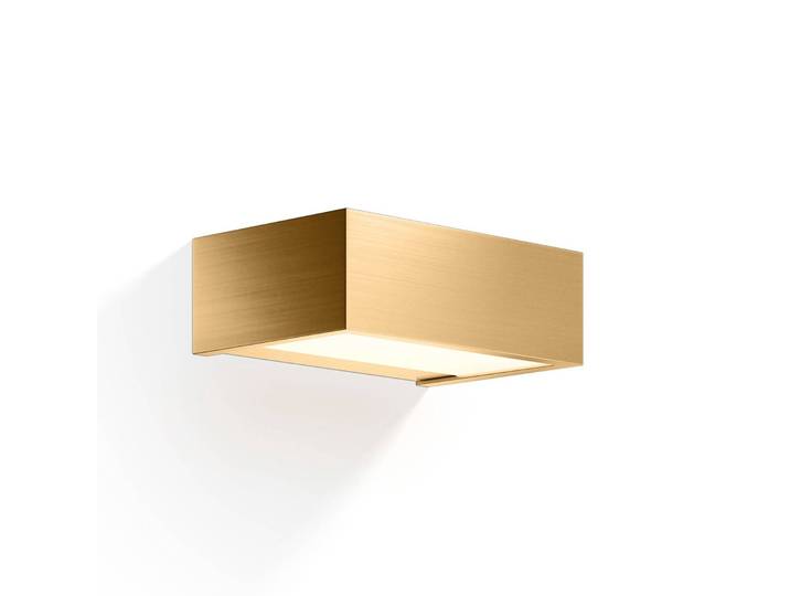 Decor Walther Wandlampe Box N, dimmbar, messing / gold, für Badezimmer, Messing, Modern, Wandleuchte, Wandlampe Bad