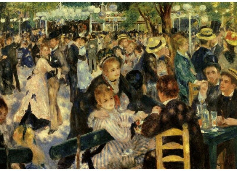 Puzzle 3000 pcs Danse au moulin de la galette, Pierre-Auguste Renoir - Educa