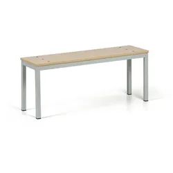 Garderobenbank, Sitz - Laminat, Länge 1000 mm, Birke
