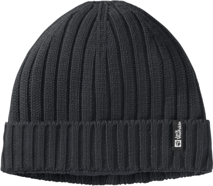 Jack Wolfskin Rib Knit Beanie Black OneSize