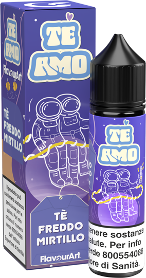 Flavourart The Freddo Mirtillo Tè Amo Liquido Shot 20ml