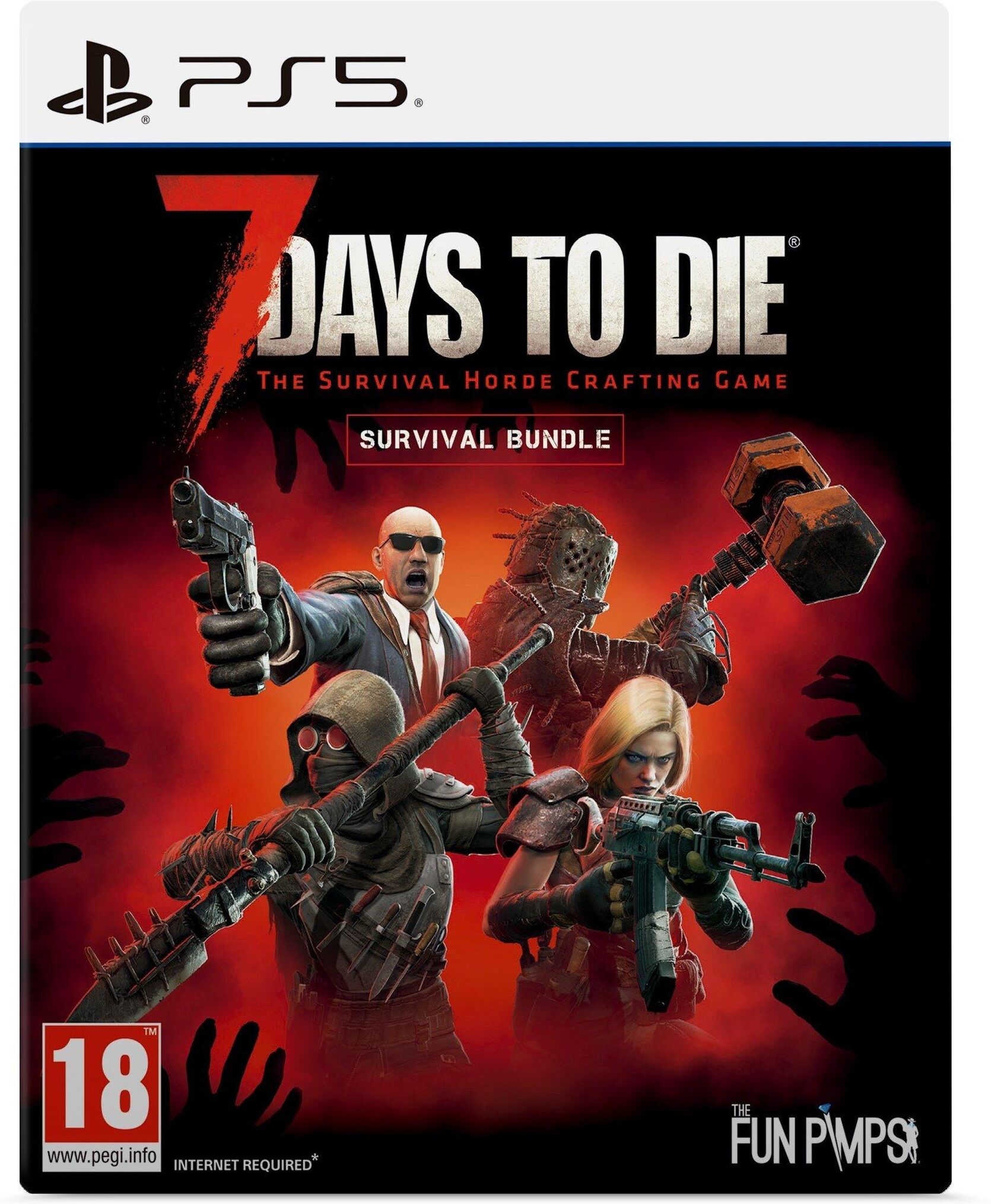 U&I Entertainment 7 Days to Die: Console Edition Survival Bundle for PlayStation 5 (Disc)