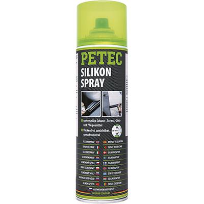 PETEC Silikonschmierstoff Silikonspray (500 ml) 70850