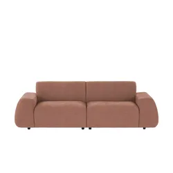 Höffner Selection Big Sofa  Alea , kupfer , Maße (cm): B: 255 H: 75 T: 97.0