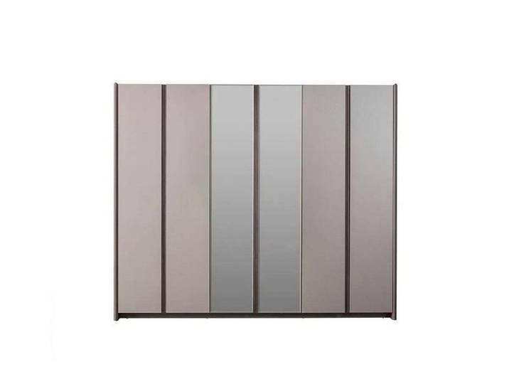 Xlmoebel Kleiderschrank Grauer Holzschrank für Schlafzimmer – stilvolle Möbelstücke (Kleiderschrank, 1-St., Kleiderschrank) Made in Europa