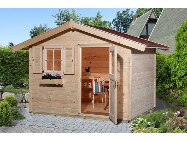 weka Gartenhaus 123 Gr. 3, natur