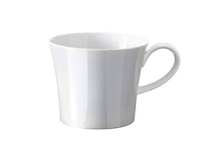 KPM Berlin Colors of BERLIN Charlottenburg, handgefertigte Porzellan Tasse nach Enzo Mari, Frühstückstasse, Kaffeetasse 0,3l, Lüsterfarbe Perlmutt im Geschenkkarton