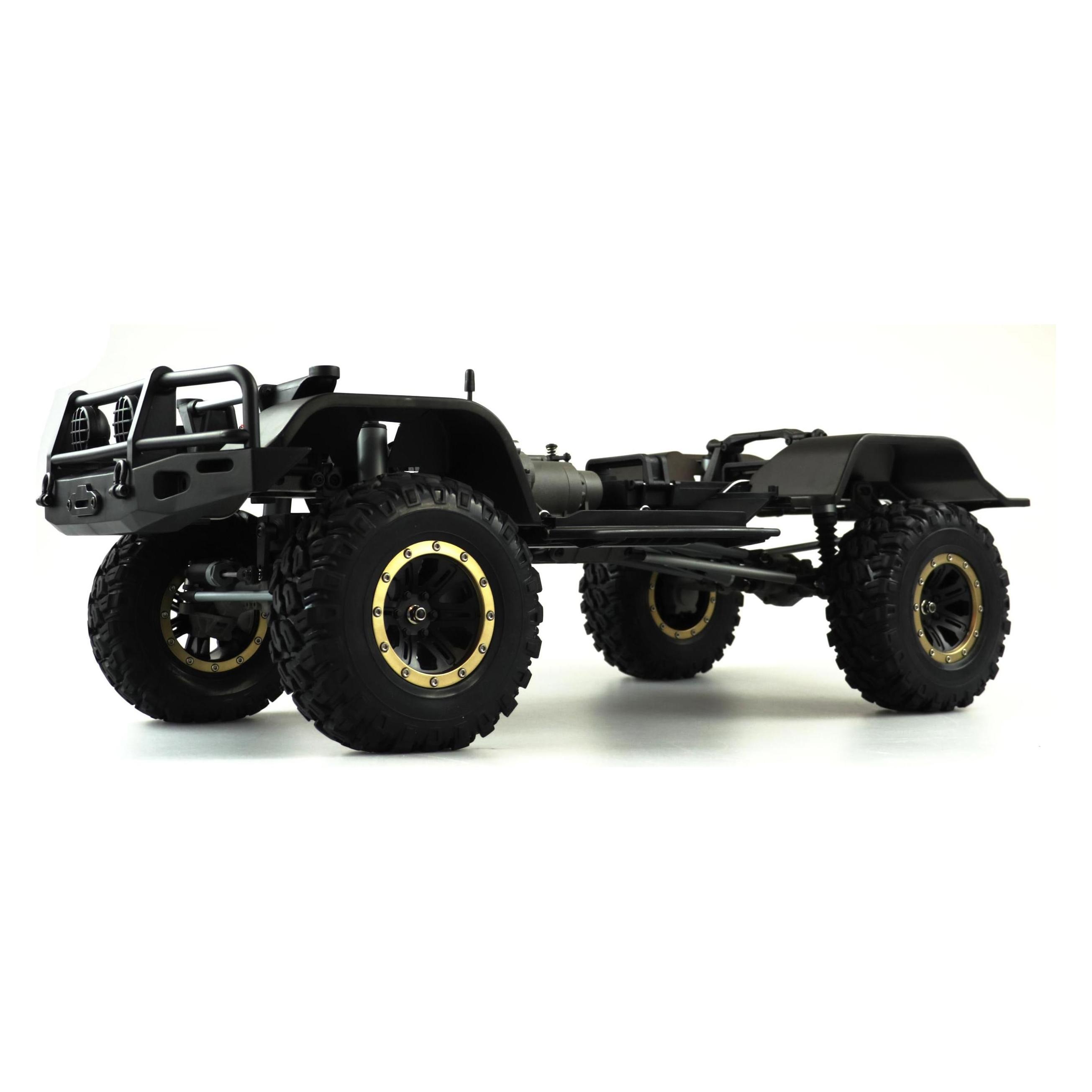 Amewi AMXRock RCX8PS Elektro Brushed Crawler 4WD 1:8 RTR Militär grün (RTR Ready-to-Run) (22475)