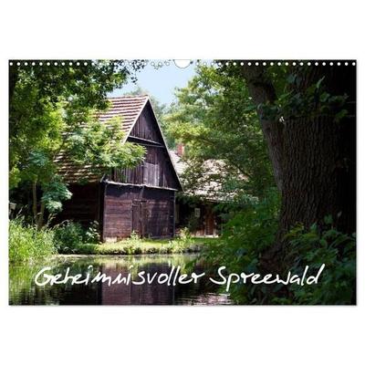 Geheimnisvoller Spreewald (Wandkalender 2027 DIN A3 quer), CALVENDO Monatskalender