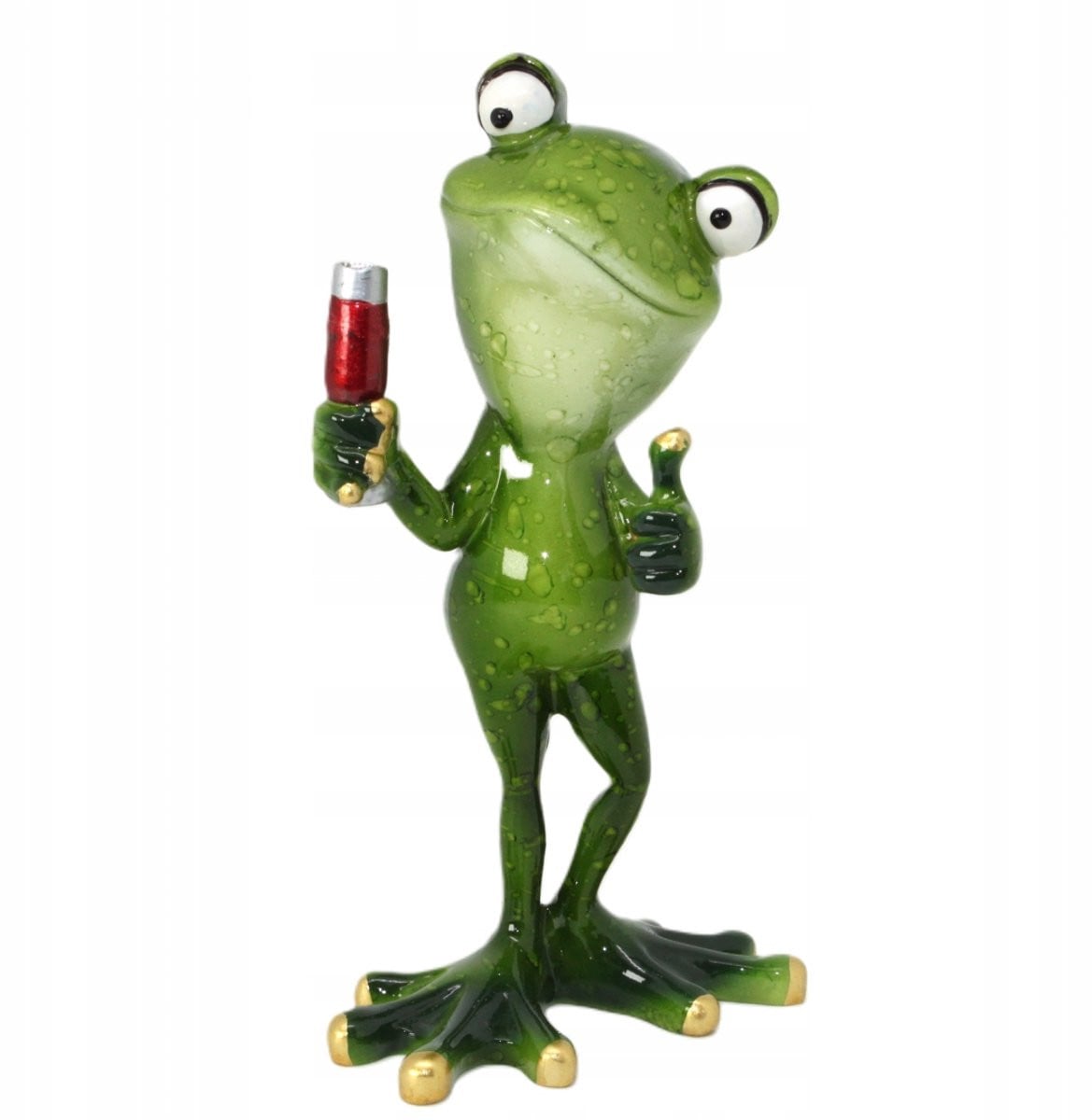 Grappig Groen Kikker Decoratie Beeldje voor op Tafel