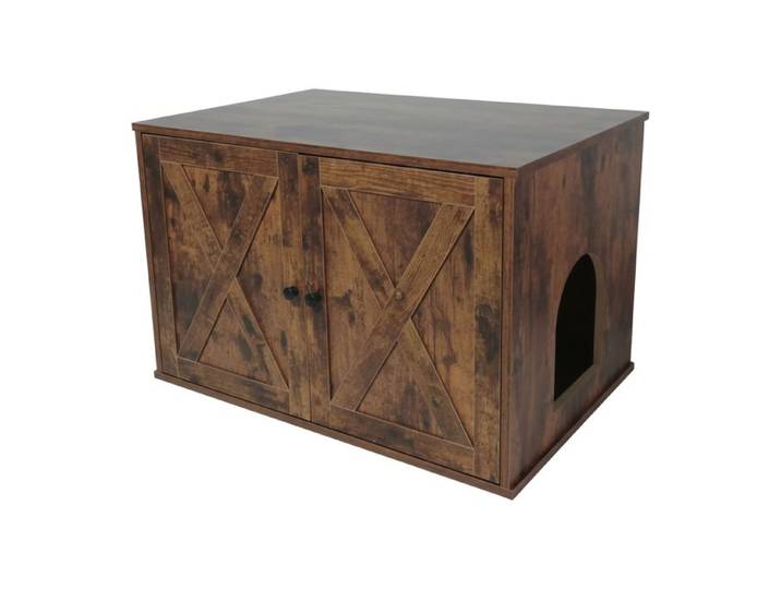 Relaxdays Katzenschrank für Katzenklo
