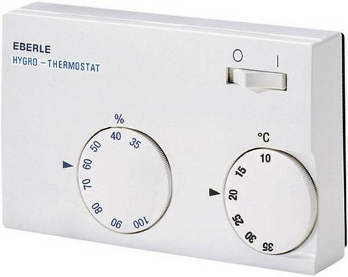 Eberle 119 7901 91 100 HYG-E 7001 Hygrothermostat Aufputz Heizen / Kühlen 1St.
