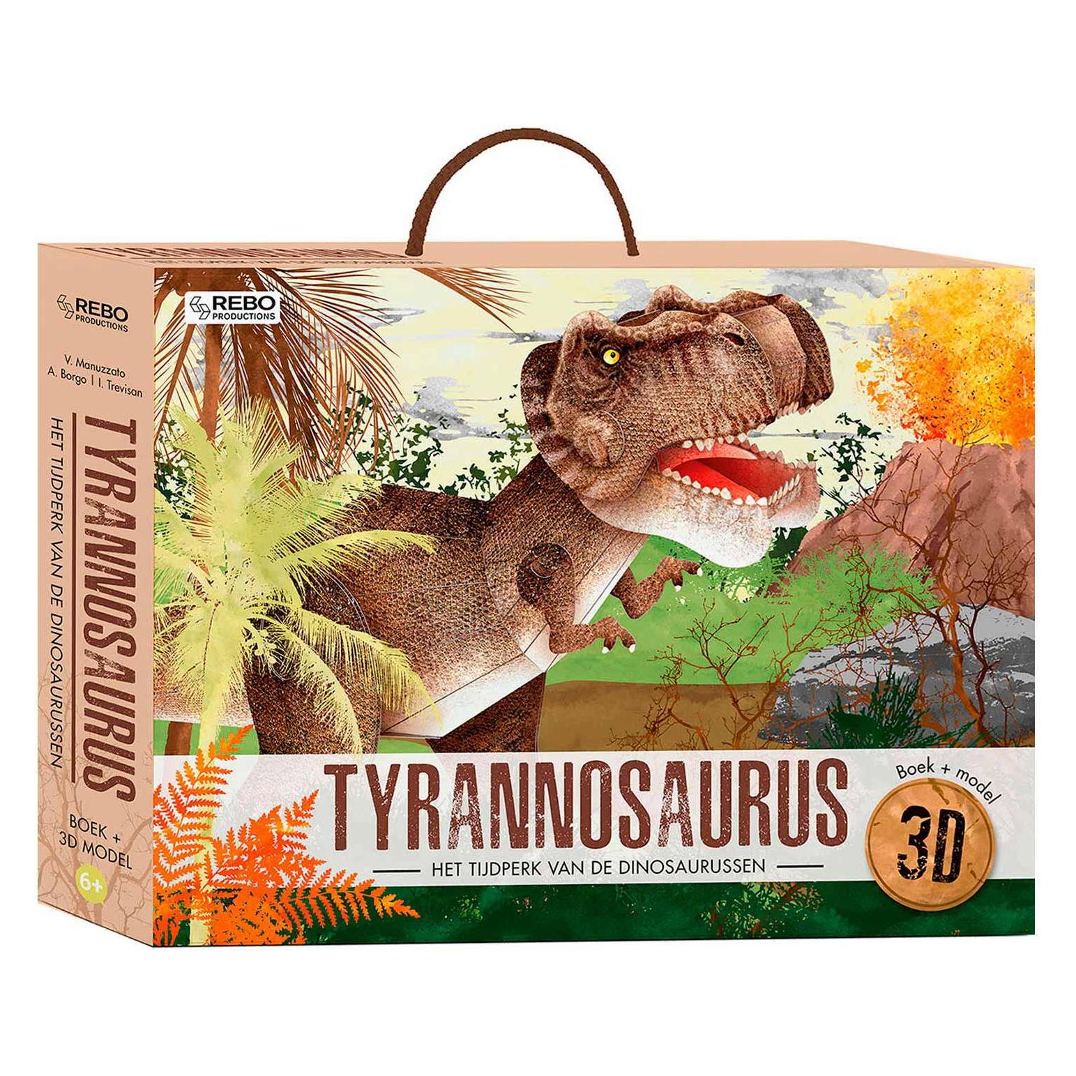 Rebo Buch + 3D-Modell Tyrannosaurus (9.789.036.639.897)
