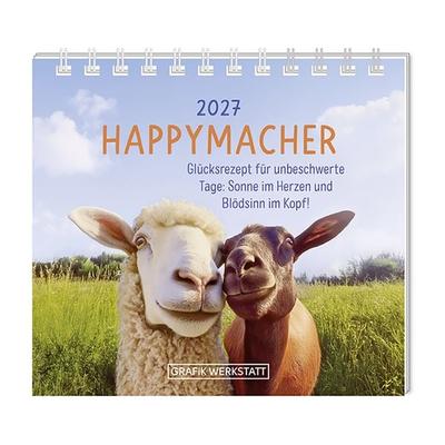 Mini-Kalender 2027 Happymacher