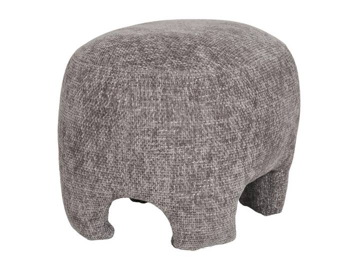 Pouf Nazare, Uni, Füllung: Polyurethan (Pur), 53x38x41 cm, Wohnzimmer, Sessel, Hocker & Hockerbänke, Poufs