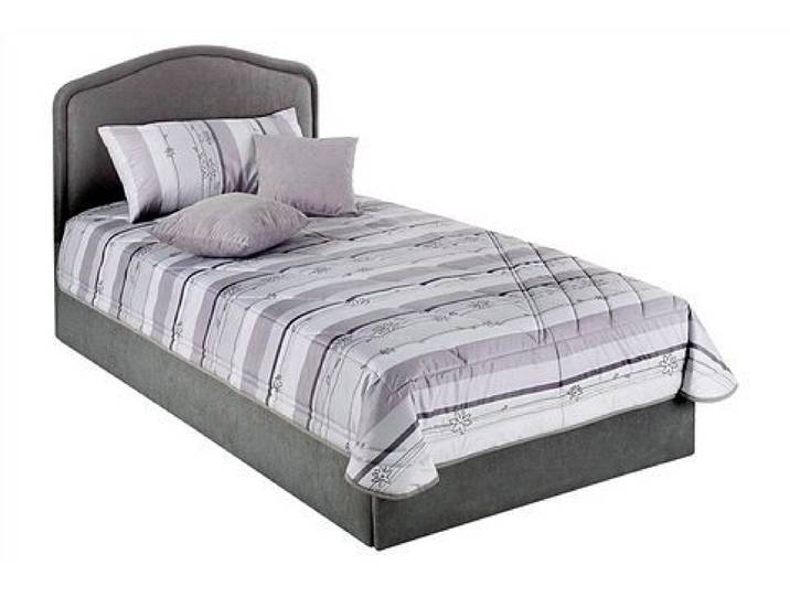 Tagesdecke, grau, B:175cm L:225cm, Polyester, WESTFALIA SCHLAFKOMFORT, Tagesdecken, Tagesdecke
