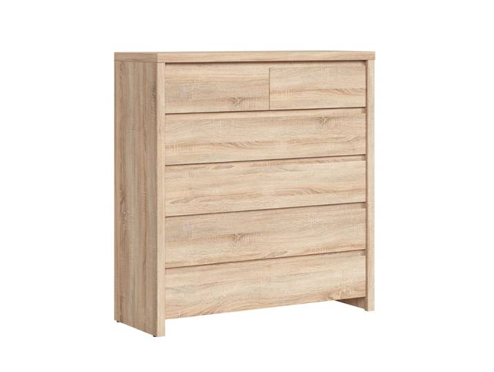 Commode 6 tiroirs naturelle