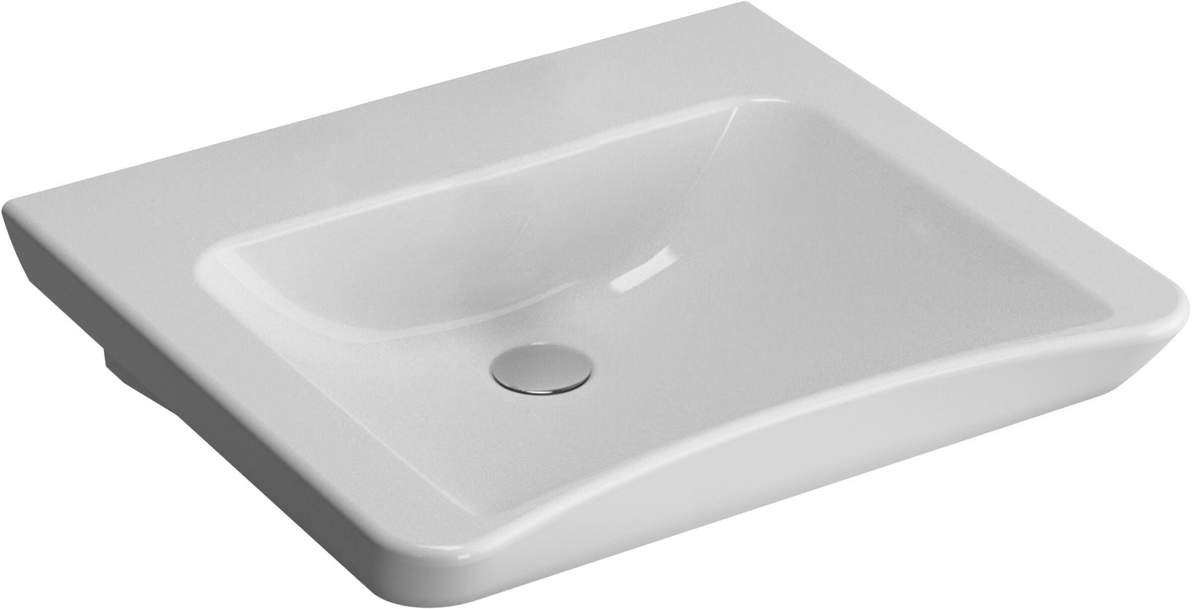 Lavabo VitrA Conforma 5289B003-0016 60 x 54,5 cm, blanc, 60 x 54,5 cm