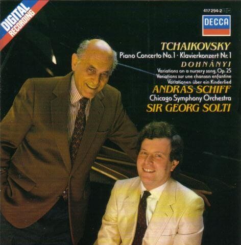 Andras Schiff - Tschaikowsky: Klavierkonerzt Nr. 1 / Dohnányi: Variationen über ein Kinderlied - Preis vom 30.09.2026 09:01:18 h