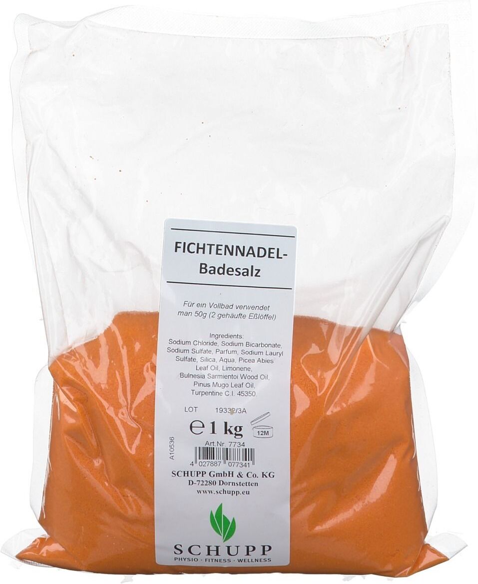 SCHUPP Fichtennadel Badesalz 1 kg