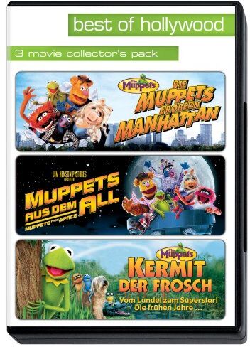 Muppets erobern Manhattan / Muppets aus dem All / Kermit - Best of Hollywood (3 DVDs) - Preis vom 11.10.2026 23:13:37 h
