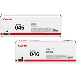 Canon Original Toner 046 Doppelpack schwarz (OP1250C002DP)