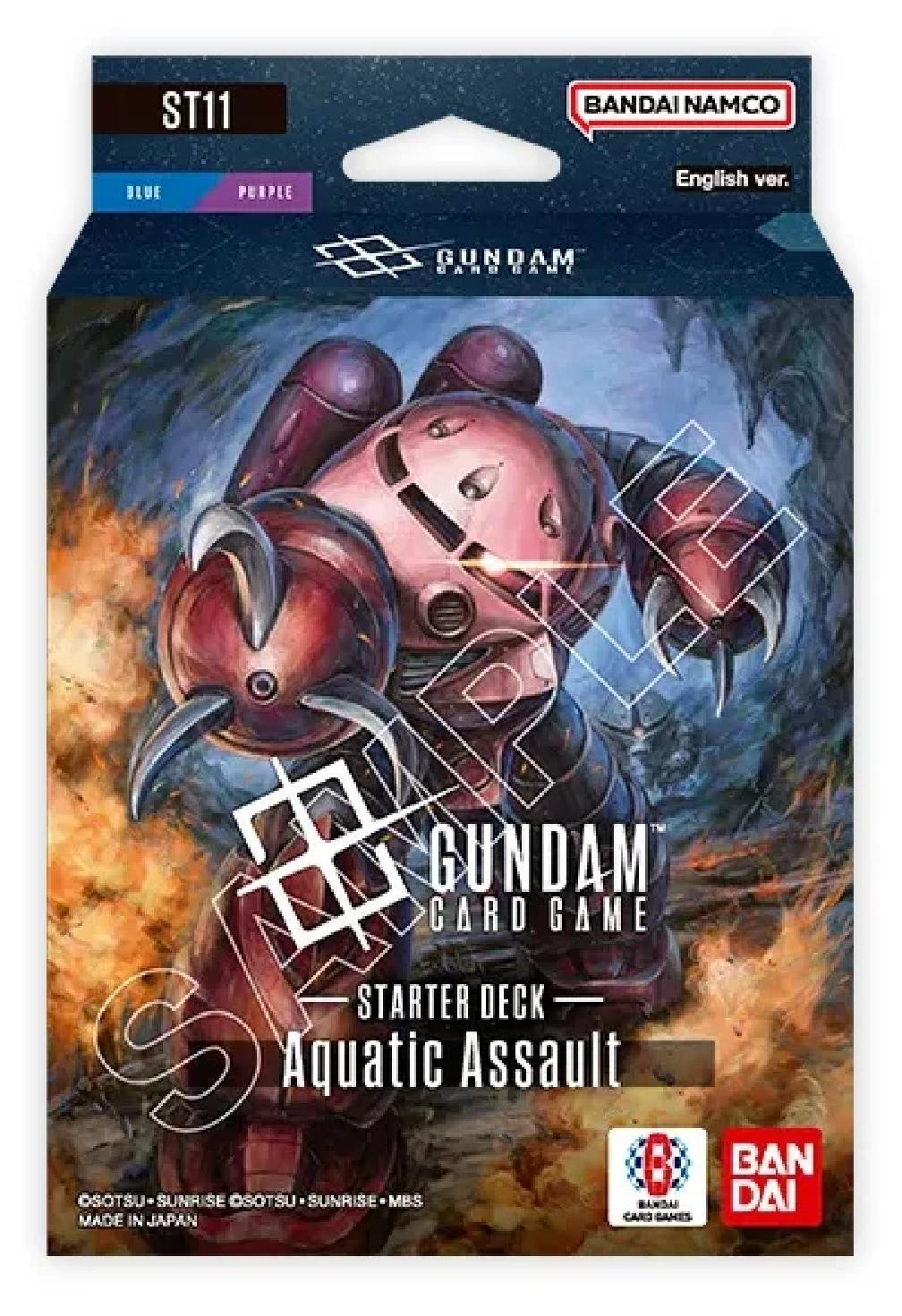 Bandai Gundam Card Game ST11 Starterset Aquatische Aanval