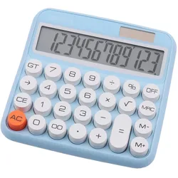 Genie 612 B Taschenrechner Desktop Einfacher Taschenrechner Blau