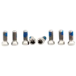 OAK COMPONENTS Schrauben Titan für Kettenblatt | SRAM- 8-Loch | M4 x